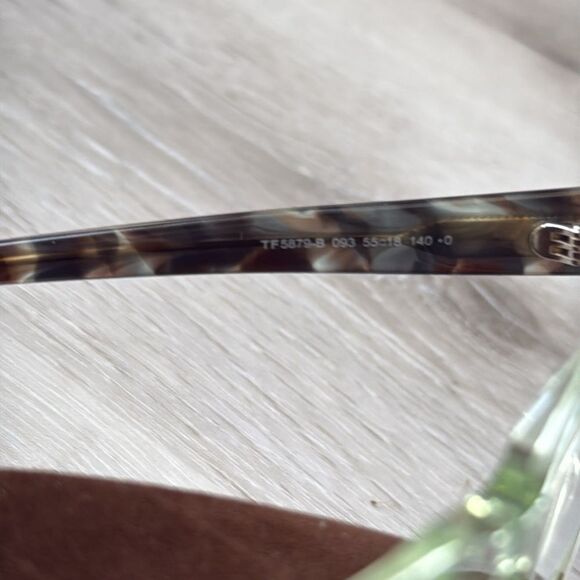 TOM FORD 5879-B ECO 072 Demo Women's Eyeglasses NWT in packaging - Picture 6 of 8